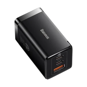 Baseus GaN5 Pro Fast Charger 3 Ports Black - EZTech