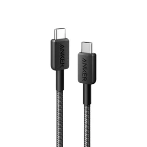 Anker A80F6 USB C to C Charger Cable (240W, 6ft), Bio-Braided for iPhone 1515 Plus 15 Pro 15 Pro Max, MacBook Pro 2020, iPad Pro 2020, iPad Air 4, Samsung Galaxy S23 (Phantom Black) - EZTech