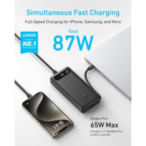 Anker 20,000mAh Power Bank with Built-in USB-C Cable - EZTech