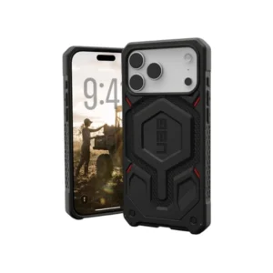 UAG iPhone 17 Pro Max Monarch Pro Series Phone Case – Kevlar Black