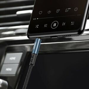 Joyroom A1 AUX Car Stereo Audio Cable 1M – Black - EZTech