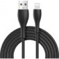 Joyroom M8 Bowling Data USB Cable With Lightening Connector (1M-2.4A) – Black - EZTech